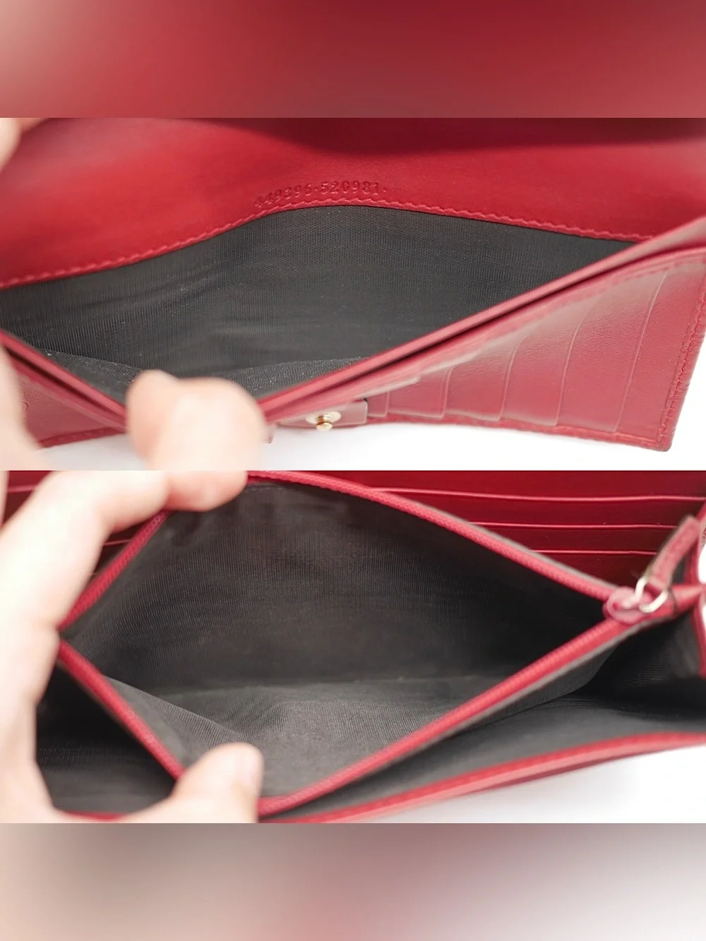 🍓GUCCI GG Guccissima Leather Wallet